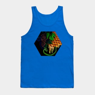 Honeycomb Wine Tank Top